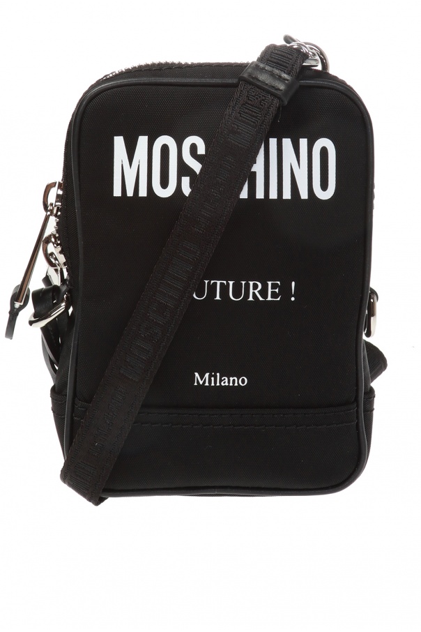 Moschino Logoprinted shoulder bag Men's Bags Vitkac